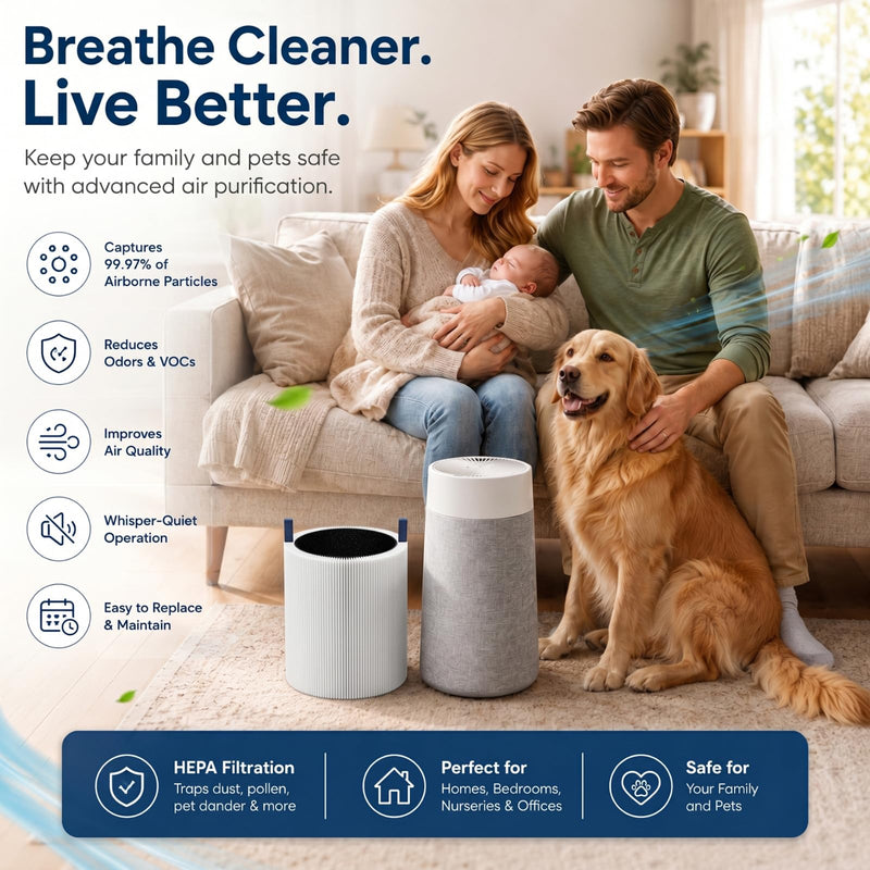 4 Pack Mini Max Replacement Filter for Blueair Blue Pure Mini Max Air Purifiers, HEPA & Activated Carbon Blue Pure FMINI Filter Compatible with Blue Pure Mini Max