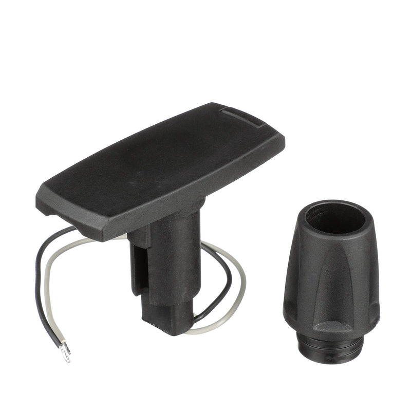attwood LightArmor 910V2PB-7 Black 2-Pin Rectangle Light Base One size