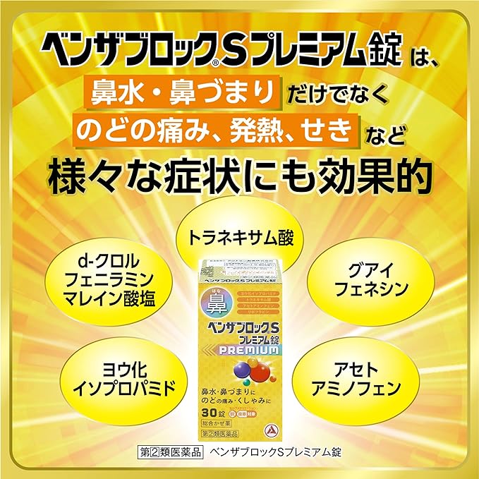 Benzablock S Premium Tablets 30 tablets - NewNest Australia