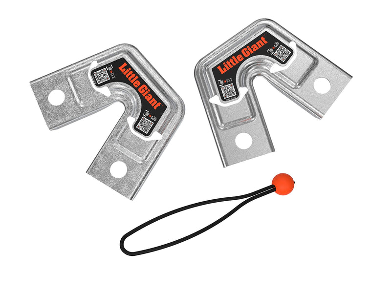 Little Giant Ladders, Trestle Brackets, Ladder Accessory, Aluminum, Fits Most Multi-Position Models, (26999)