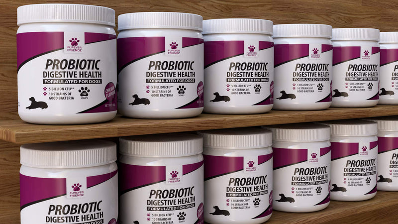 Canine Dietary Supplement, Probiotics for Dog’s Digestive Health, 100g Powder • Furever Friendz - PawsPlanet Australia