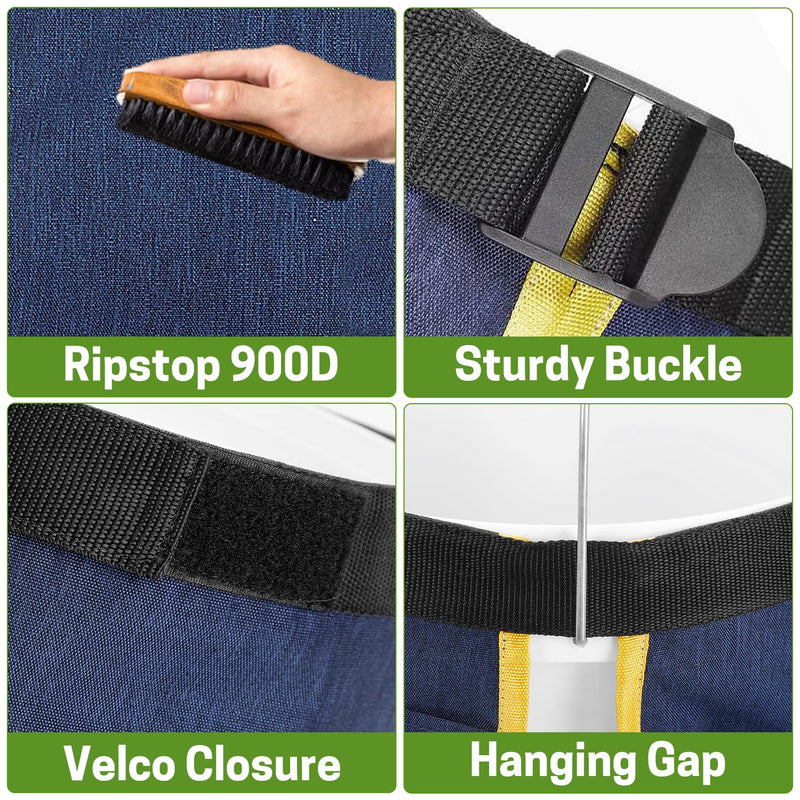 Bucket Tool Organizer，5 Gallon Garden Tool Bucket Organizer, Bucket Tool Caddy Organization for Garden, Construction, Carpenter, Electrician, Builder