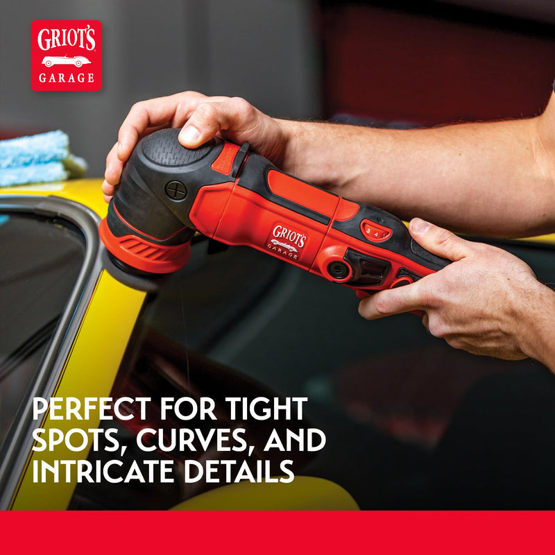 Griot's Garage BOSS 2" Orbital Conversion Kit for Car Polishing and Detailing, Compatible with G8 Mini Random Orbital, Includes Extension Backing Plate, Microfiber and Foam Buffing Pads 2" Conversion