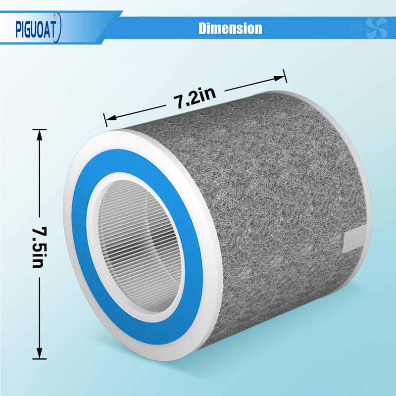 2 Pack HP102 Filter Compatible with Shark 2 HP102 Filter