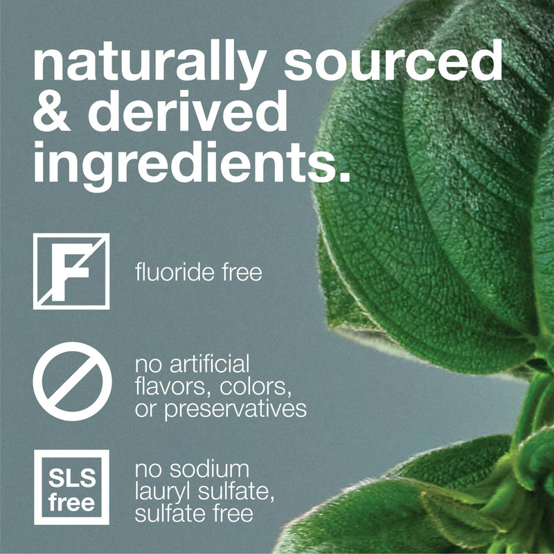 Davids Fluoride Free Whitening & Antiplaque Toothpaste, Natural Peppermint, Mouth & Gum Detox, SLS Free, EWG Verified Clean & Safe Ingredients, 5.25oz, Made in USA 5.25 Ounce (Pack of 1)