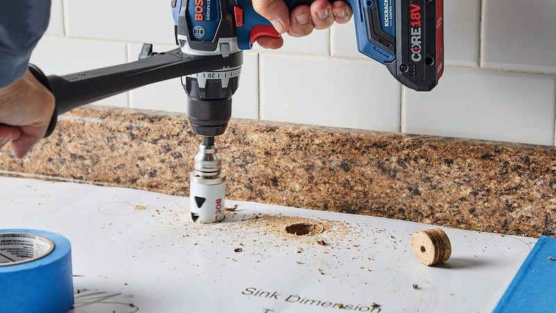 BOSCH HBT225 2-1/4 in. Bi-Metal T-Slot Hole Saw 2-1/4" M42 1-Piece