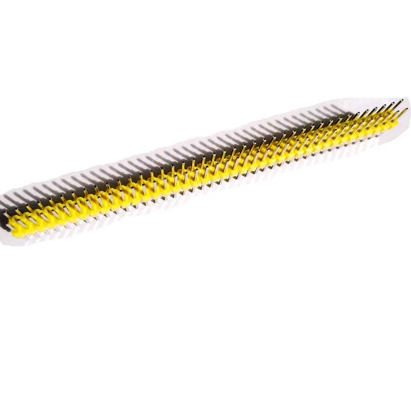 2x40 Long Pins Break-Away Male Headers 0.1" 2.54mm Equal Length Long Centered Double Sided 17mm(Pack of 5)