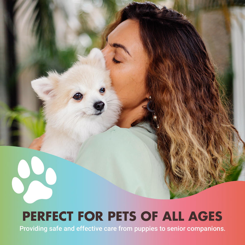 LIQUID-VET Total & Complete Support for Dogs – Joint, Allergy, Digestive & Immune Health – 10 Active Ingredients in 1 - Made for Picky Eaters (8 Fluid Ounces, Chicken) 8 Fluid Ounces