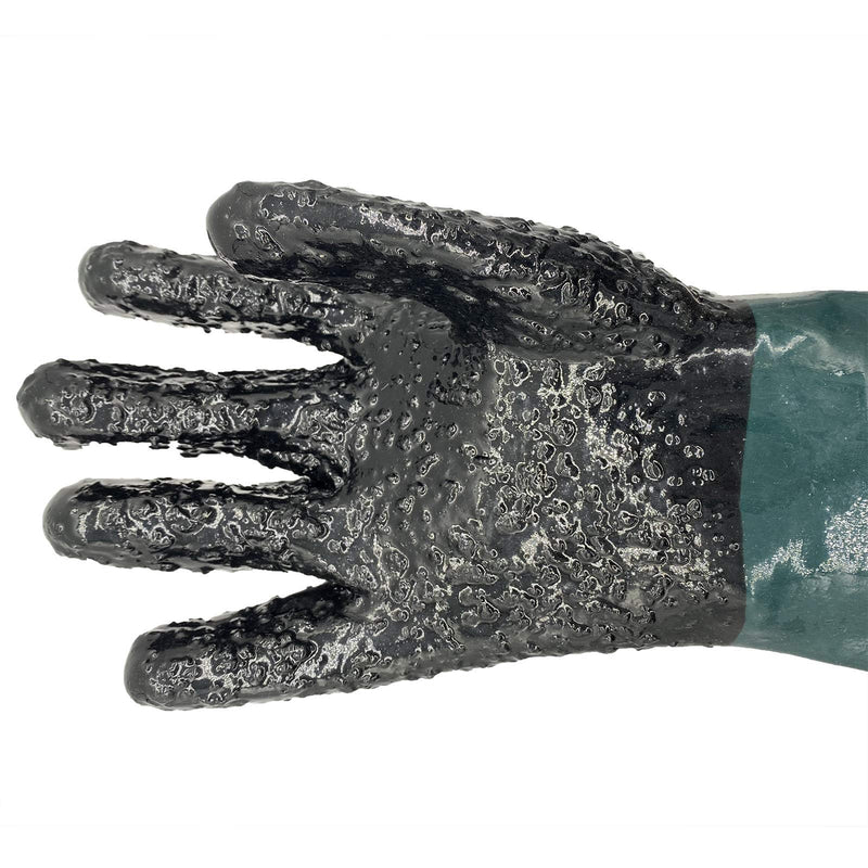 Rubber Sandblaster Gloves for Abrasive Blasting be Used on Sandblast Cabinet Sand Blasting Gloves With Particle