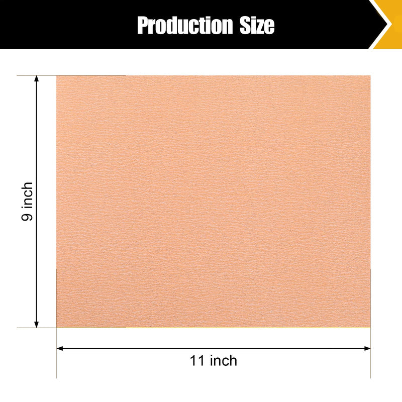120 Grit Sandpaper, Sandpaper Assortment Sandpaper for Wood Metal Furniture Hand Sander Sand Paper Set Sandpaper Sheets Cut for Use 9" x 11"/12 Sheets 120 Grit