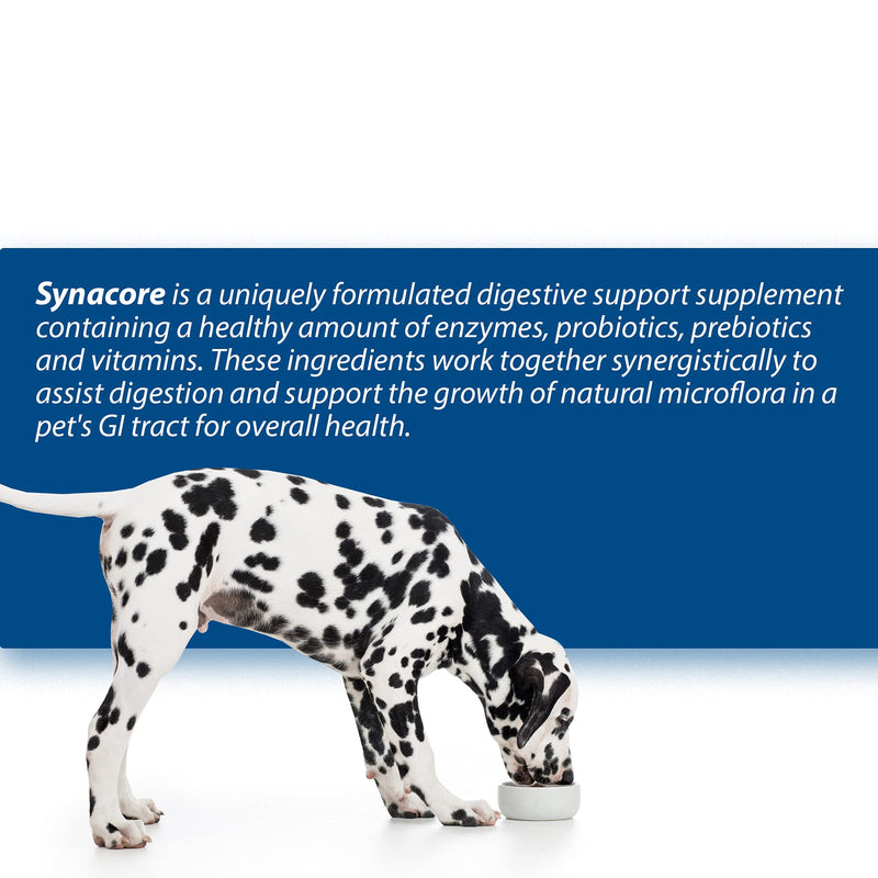 Synacore Canine - All Natural Formula to Provide Immune Support for Dogs & Help Maintain Digestive Health - Probiotics and Vitamins for Dogs - Pet Products - (30 Count) - PawsPlanet Australia