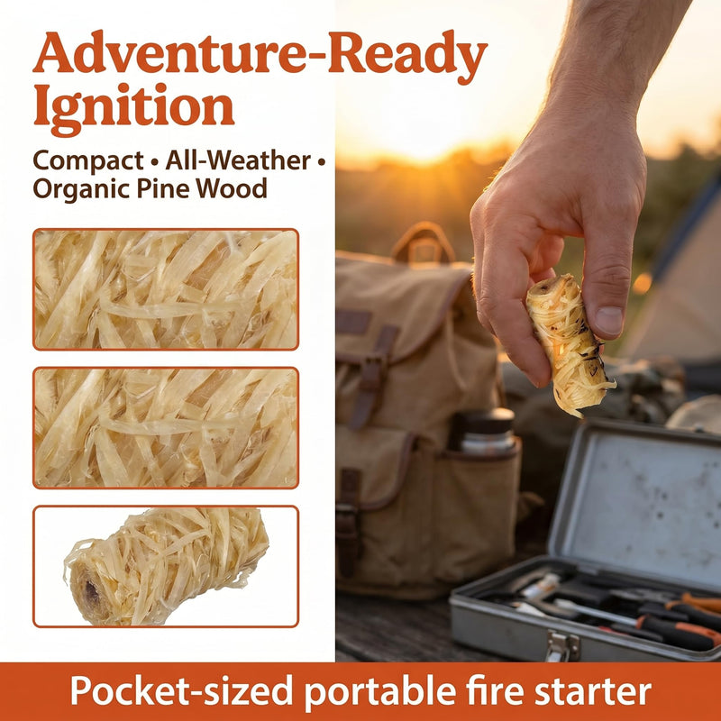 Fire Starters,72 Pcs,Fire Starter for Campfire,Grill,Fireplace