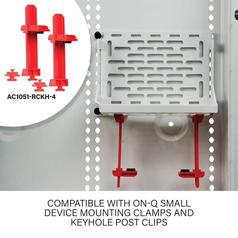 On-Q AC1060 Shelf Mounting Bracket, White