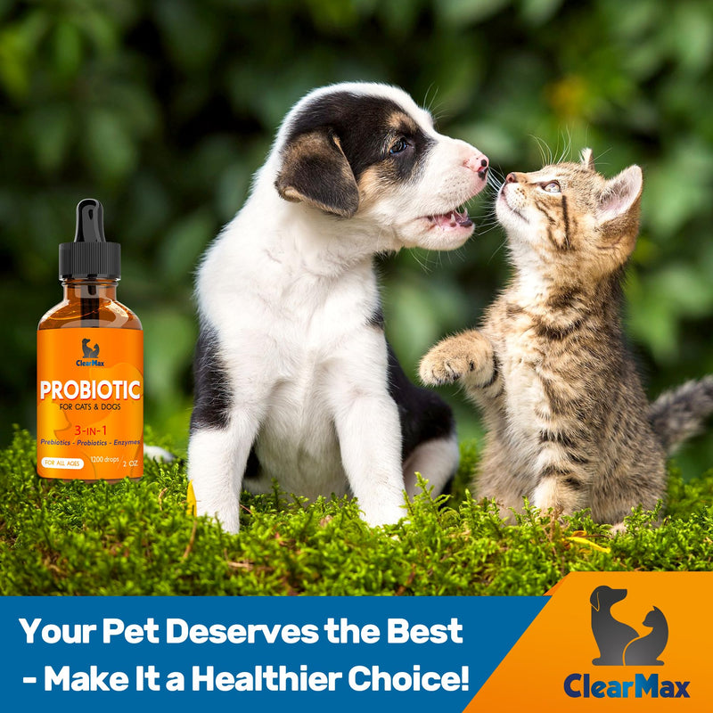 Natural Supplements for Cats and Dogs – Natural Supplement – Probiotics for Cats – Bundle - PawsPlanet Australia