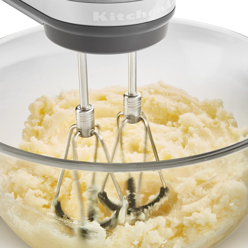 KitchenAid KHMFEB2 Flex Edge Beater Accessory for Hand Mixer, One Size, Stainless Steel - NewNest Australia