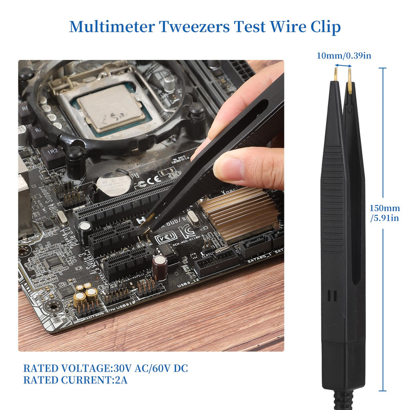 27-Piece Multimeter Test Leads Probes kit，multimeter Probes,Multimeter Leads Test Tweezers with，Alligator Clips with Wires，Volt Meter Leads Test Probes，multimeter Leads kit,2026 Spring Gifts for Men,