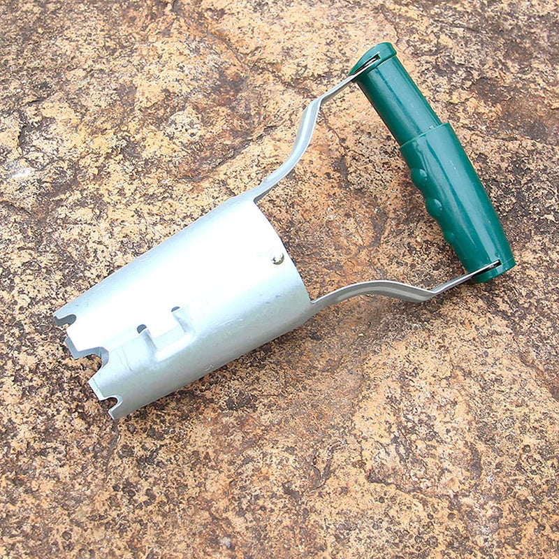 1PC Bulb Planter Metal Garden Bulb Planting Tool Handled Bulb Planter for Digging and Refilling Hole Consistent Planting Flowers