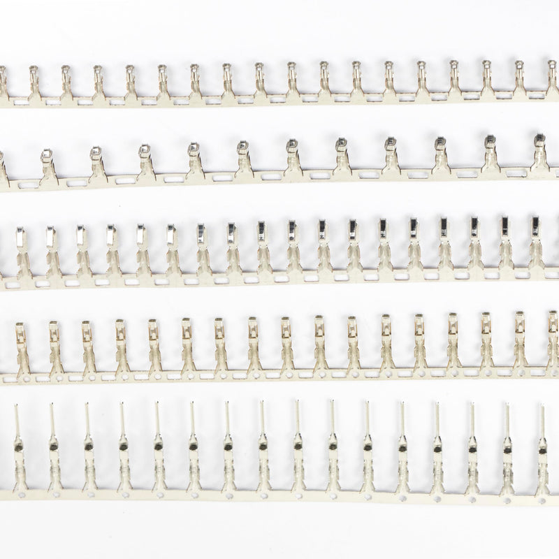 500pcs Pin Connector Kit XH 2.54mm PH 2.0mm KF2510 Dupont Jumper Wire Cable Pin Crimp Terminal Connector(5Types Each 100pcs)