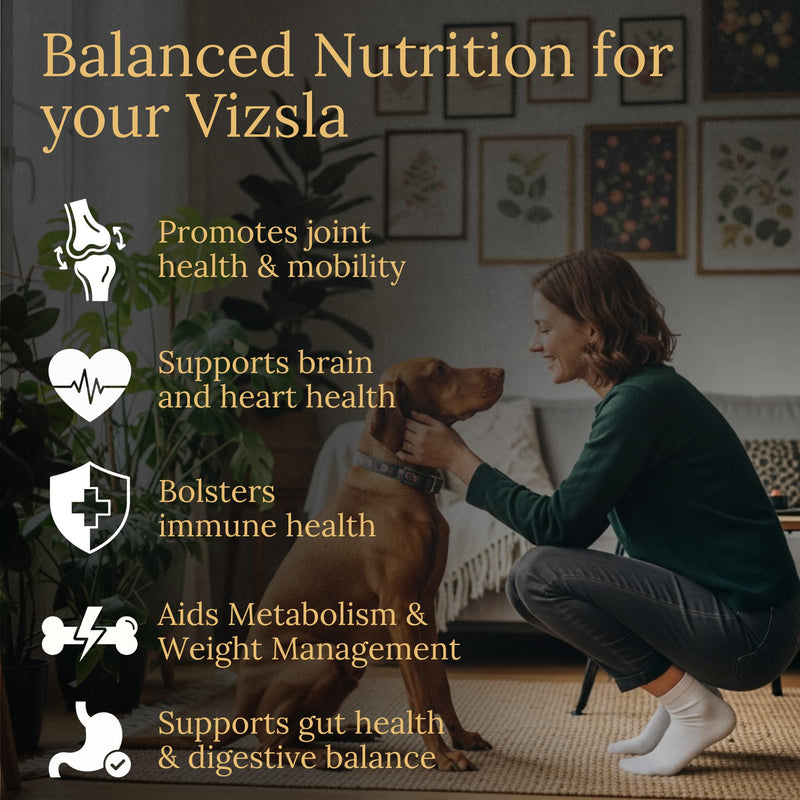 Vizsla Multivitamins, 90 Count, Made in the USA with Real Bacon.