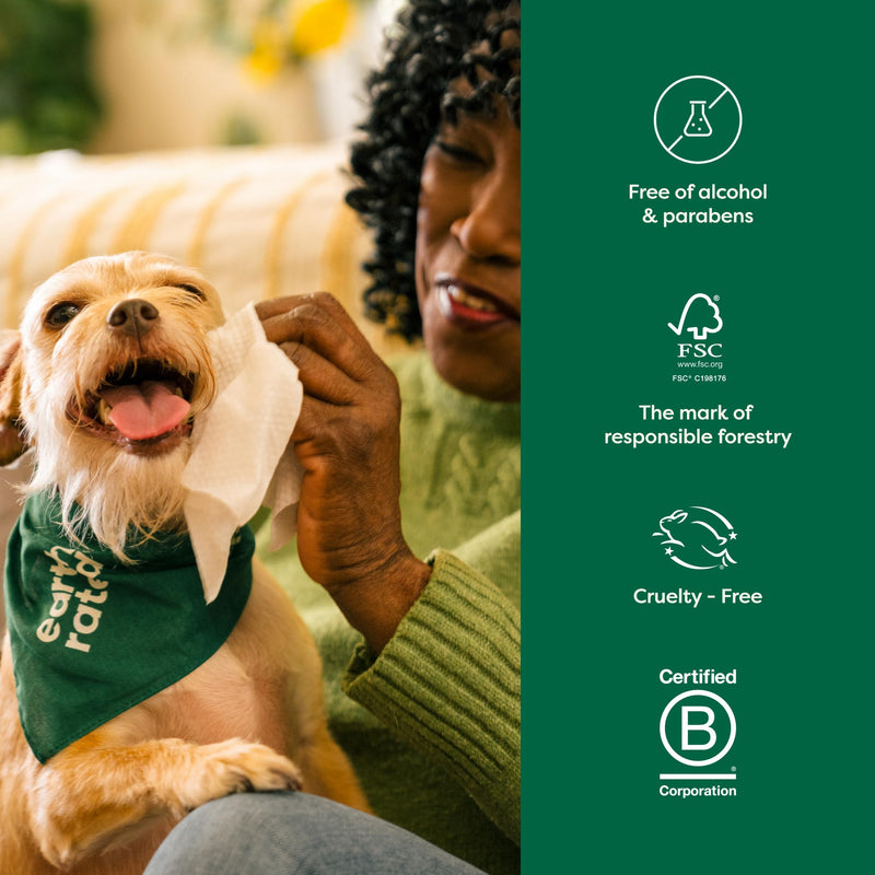 Earth Rated Ultimate Dog Grooming Bundle - Includes Unscented Dog Grooming Wipes, Hypoallergenic Plant Based Dog Ear Wipes, Hypoallergenic Plant Based Dog Eye Wipes - PawsPlanet Australia