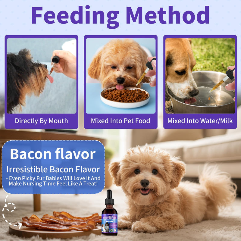 WEALLIN Dog Cough Treatment Support + Cat Flea and Tick Prevention Soft Chews, Complete Natural Care for Multi-Pet Households