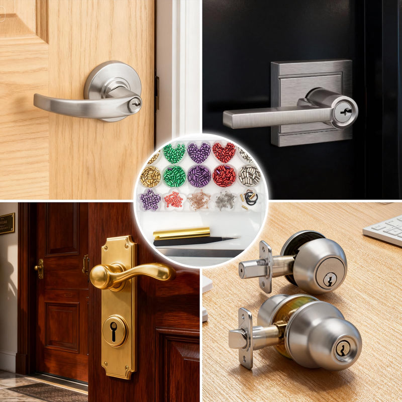 Universal Rekeying Kit for Schlage Locks | Complete Lock Pinning Kit Includes Master, Bottom & Top Pins and Springs Professional Door Lock Re-Key Kit for Home & Commercial Security