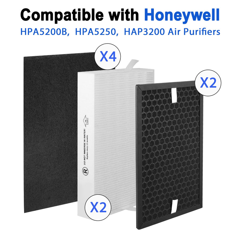 HPA5200B Replacement Filter for Honewell Air Purifiers HPA5200