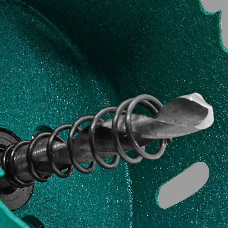2 3/4 Inch / 70mm Hole Saw with Arbor, 2.75 Inch Hole Saw HSS Bi-Metal Hole Cutter Smoothly Cutting in Cornhole Boards, Plastic, Wood, Fiberboard, Drywall 2 3/4" / 70mm