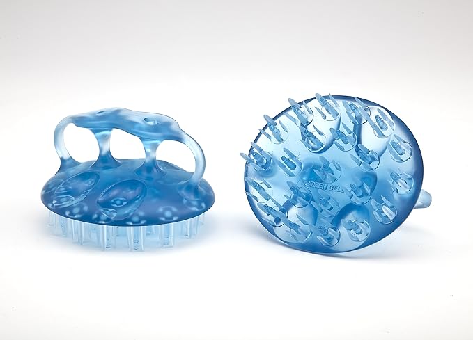 Green Bell Shampoo Brush Blue - NewNest Australia