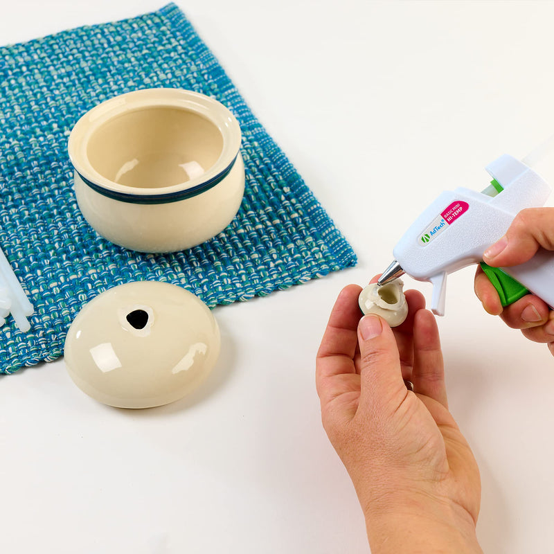AdTech Basic Hot Glue Gun, White high temp only