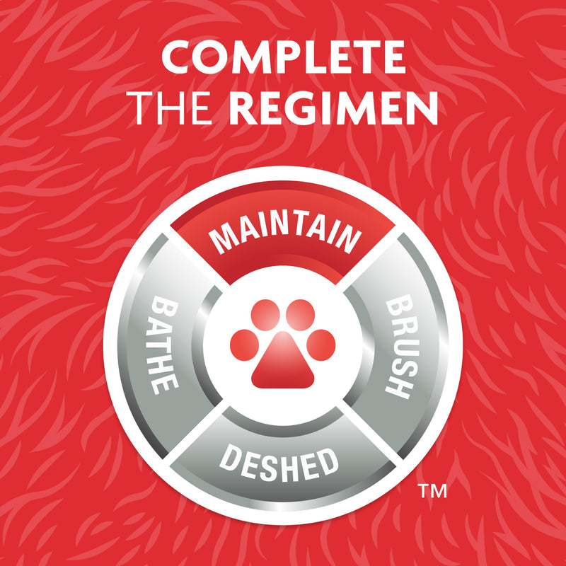 FURminator Rinse Free deShedding Foam Comb for Dogs, Waterless Foaming Shampoo, Reduces Shedding, Deodorizes, Tub-Free Experience - PawsPlanet Australia