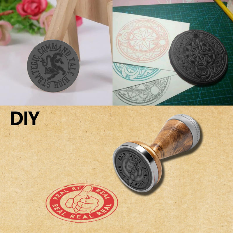 Rubber Stamp Sheets for Laser Engraving Machine, 2 PCS A4 Size Engraving Soft Rubber Mats for Laser Cutter to Make Rubber Stamps, Ink Stamp Pads Engraving Tools & Supplies (Dark Gray) Dark Gray