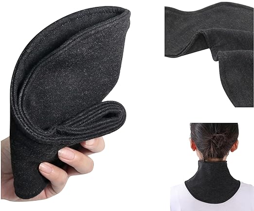 Dark Gray Neck Supporter with Cairo Pocket, Cold Protection, Neck Pad - NewNest Australia