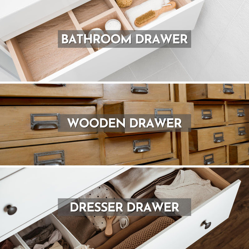 Drawer Guides L-Angle Drawer Guides with Screws, 8 Pack | HOWTOOL