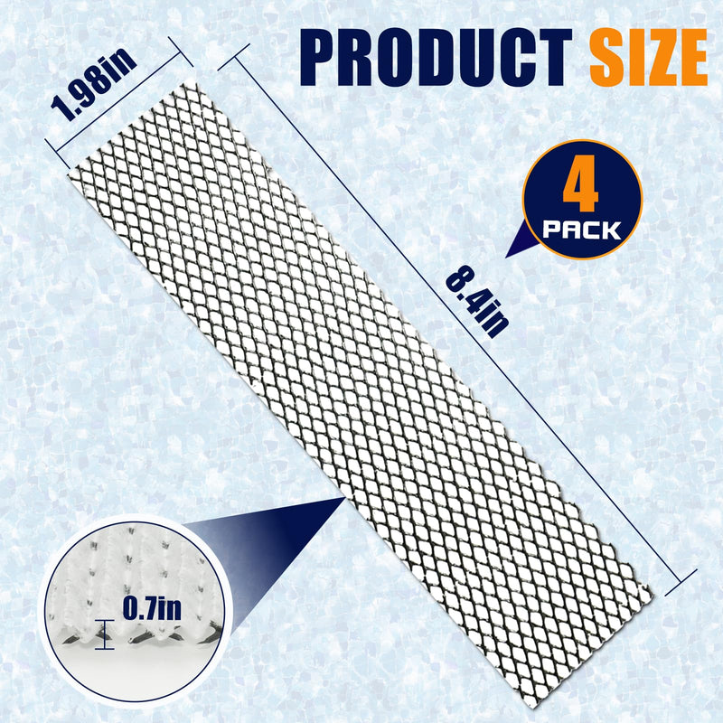4-Pack 12100206000056 Air Purifier Filter Compatible with Carrier/Bryant
