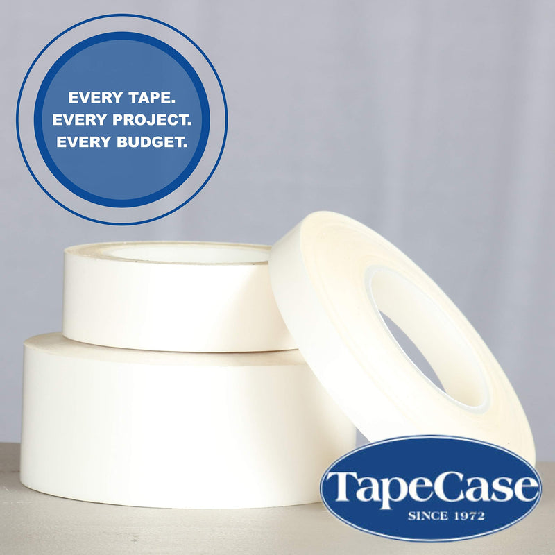 TapeCase, 3/4-5-423-5, Squeak Reduction UHMW Polyethylene Tape, High Tack Acrylic Adhesive, Translucent, 3/4 in x 15 ft, 1 Count 5 Yards 0.75 inches