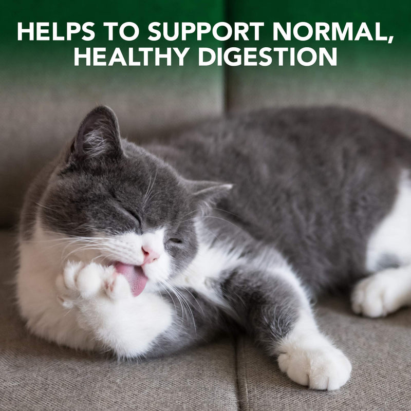 Vet’s Best Cat Hairball Relief Digestive Aid| Vet Formulated Hairball Support Remedy | Classic Chicken Flavor | 180 Chewable Tablets - PawsPlanet Australia