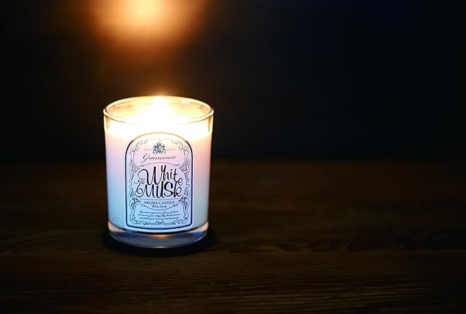 Grancense Scented Candle White Musk - NewNest Australia