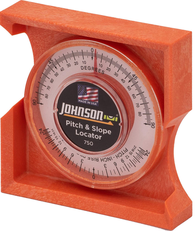 PacTool RS501 Roof Snake Tool + Johnson Level & Tool 750 Pitch & Slope Locator Nail Remover Tool + Level