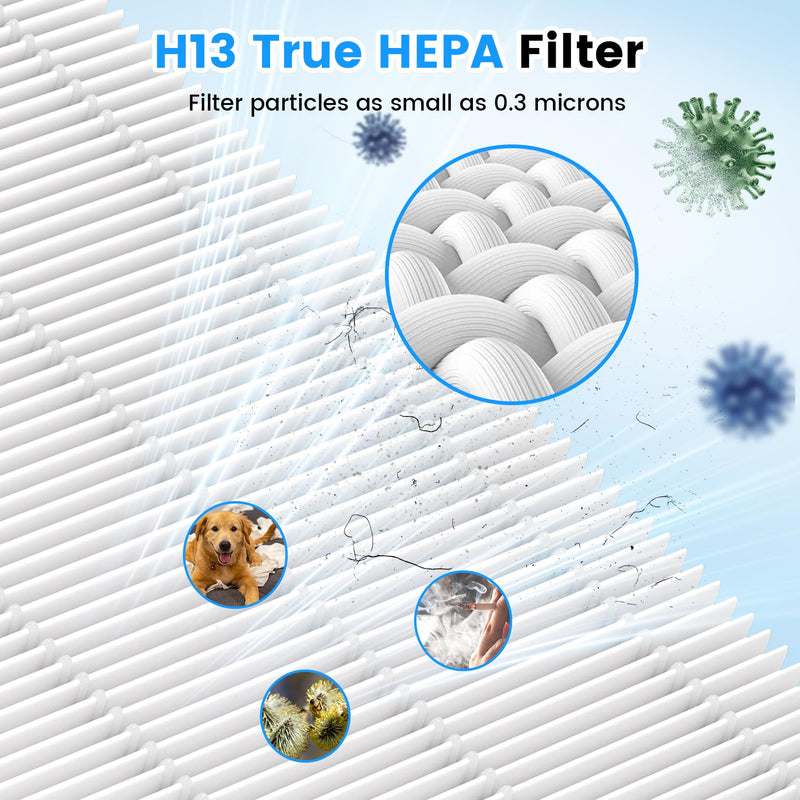 2 Pack 40 Replacement Filter Compatible with MA Series 40 Purifier
