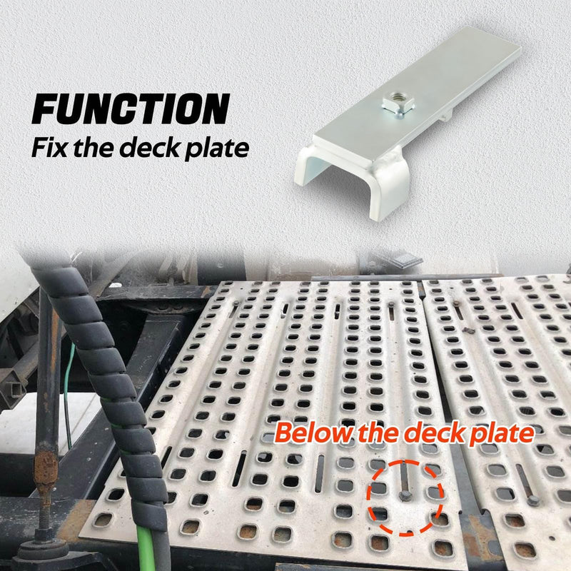 Deck Plate Hold Down Clamp Compatible with Volvo VN & VNL Models Replace#: S23817 8155731