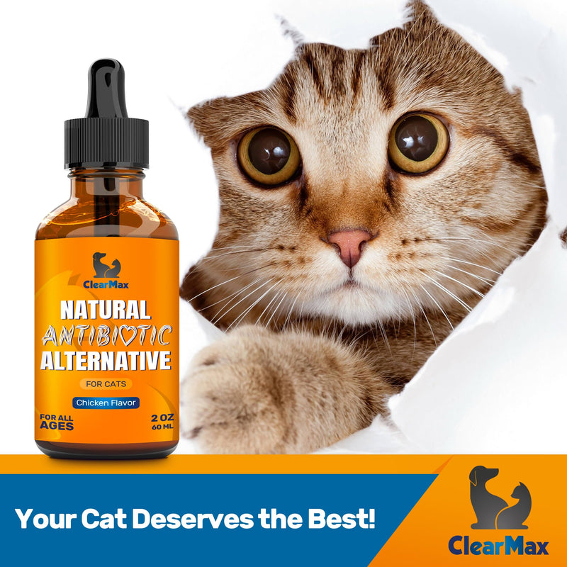 Antibiotics for Cats ◆ Cat Antibiotic ◆ Natural Antibiotics for Cats ◆ Cat Antibiotics ◆ Antibiotic for Cats ◆ Cat Multivitamin ◆ Pet Antibiotic ◆ 2 Oz 2 Fl Oz