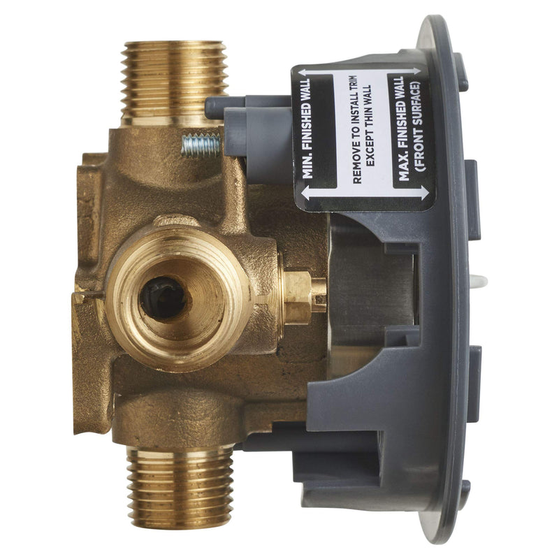 American Standard RU101SS Flash Shower Rough-in Valve with Universal Inlets and Outlets with Screwdriver Stops, Unfinished 47.17 cubic inches