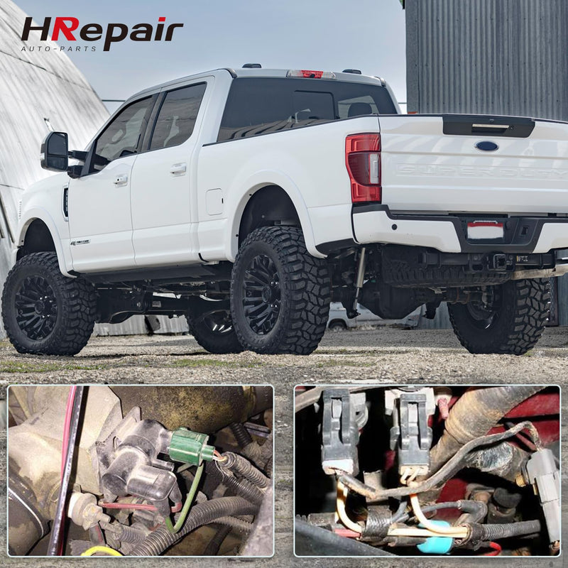 4WD Hub Locking Solenoid Actuator Fits Ford F250 F350 F450 F550 Super Duty 1999-2010, Compatible with Dorman 600-402
