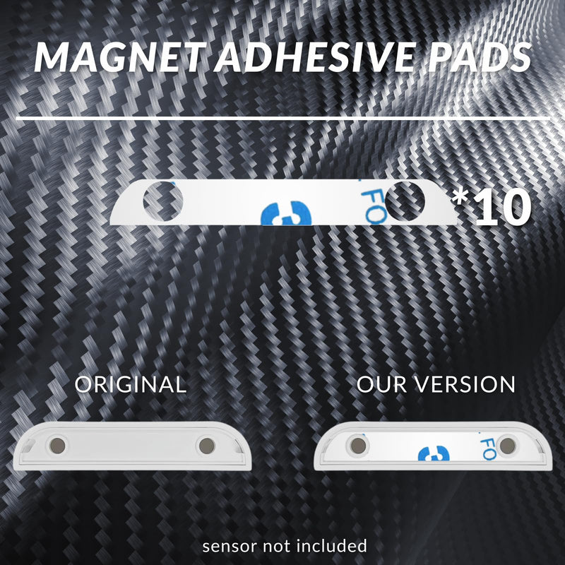 20PCS Adhesive Replacement Tape for Ring Alarm Contact Sensors & Magnets – Pre-Cut Double-Sided Tape | No Cutting Needed, Strong Hold, Residue-Free Removal | Compatible with Ring Alarm Security System