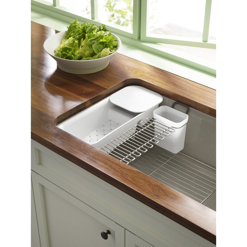 Kohler K-6239-0 15-11/16" x 6-7/8" Rinsing Colander with Cutting Board White