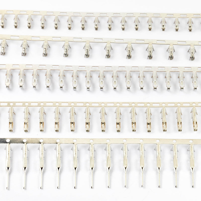 500pcs Pin Connector Kit XH 2.54mm PH 2.0mm KF2510 Dupont Jumper Wire Cable Pin Crimp Terminal Connector(5Types Each 100pcs)