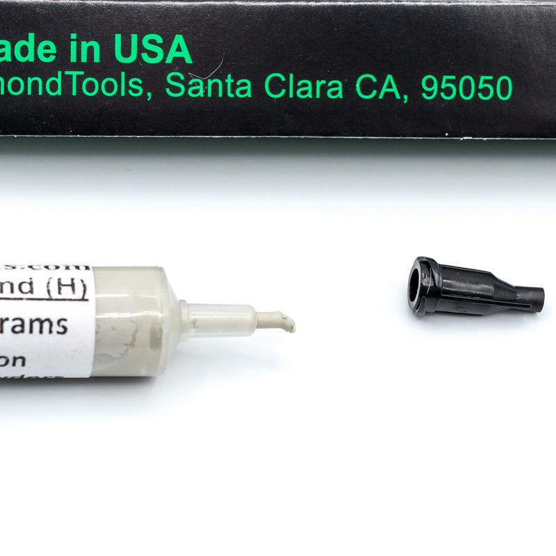 TechDiamondTools Diamond Polishing Compound Polishing Paste USA Made 3,000 Grit 3-6 Microns for Marble Glass Metal Rock Jewelry Resin Silver Chrome Gemstone with High Concentration of Diamond Powder 3,000 grit / 3 - 6 microns