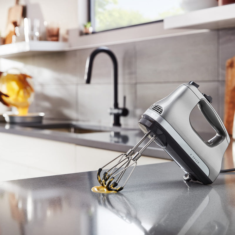 KitchenAid KHMFEB2 Flex Edge Beater Accessory for Hand Mixer, One Size, Stainless Steel - NewNest Australia