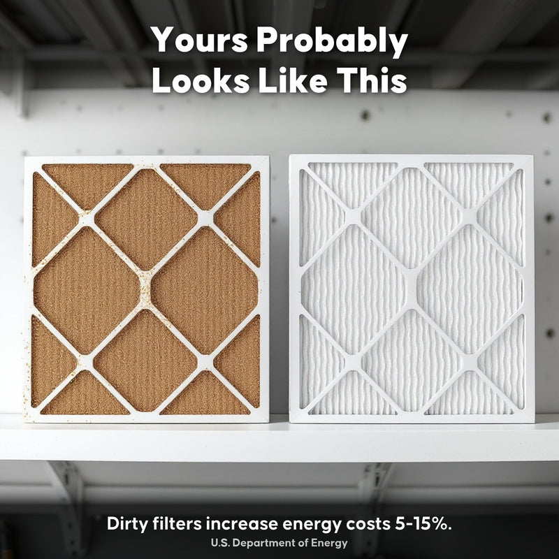 Aerostar 10x20x1 MERV 11 Air Filter, Pleated AC Furnace HVAC Filters (9.5x19.5x0.75), for Allergies Asthma Dust Pet Dander Smoke Bacteria Viruses, MPR 1500 FPR 10, USA, 4 Pack Advanced
